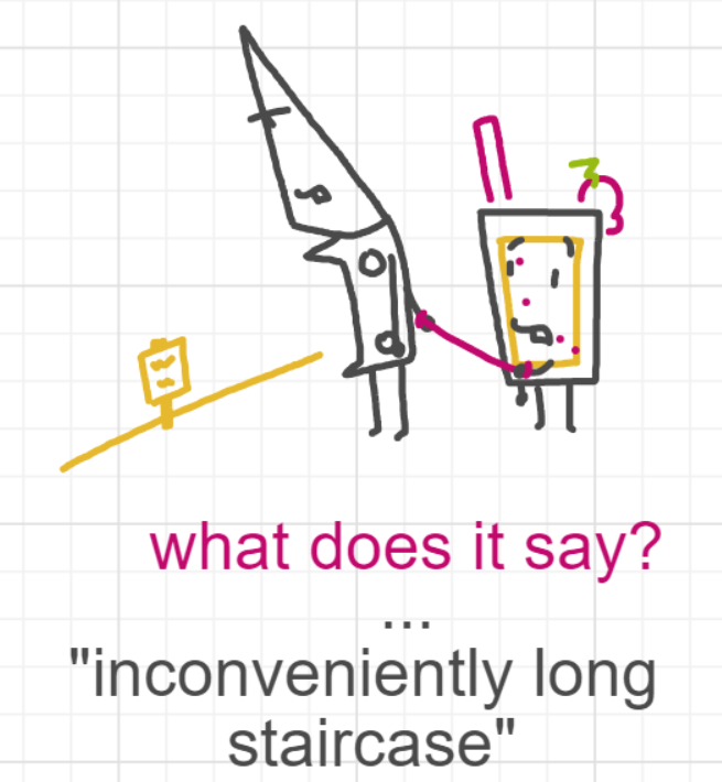 A panel from Running Duos, episode four of the Board Boards object show by Furretwalk/WalkingFurret.